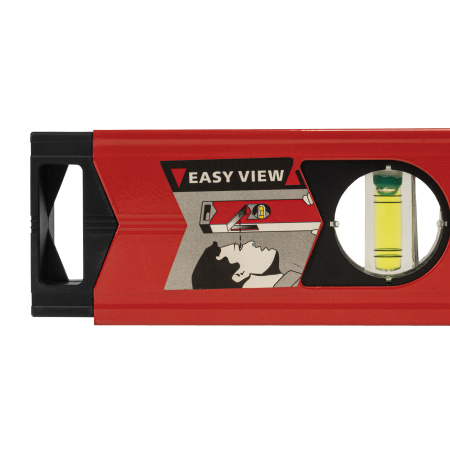 Уровень алюминиевый магнитный, 1000 мм, фрезерованный, 3 глазка (1 зеркальный) усиленный Matrix цена