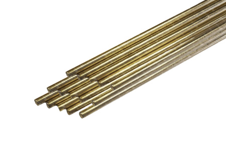 КЕДР Прутки сварочные латунные КЕДР CuZn 40 Ø 2,0 мм (1000 мм, пачка 15 шт.)