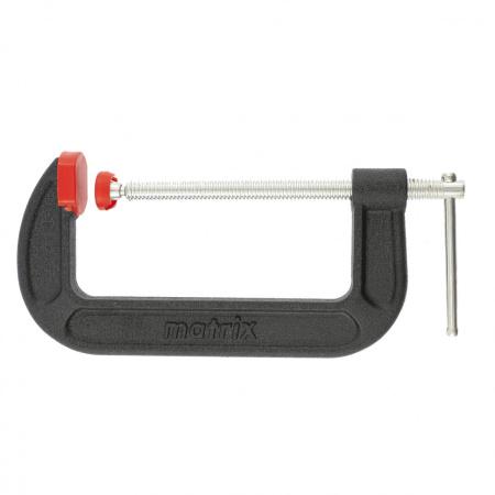 Струбцина G-образная, 100 мм Matrix цена