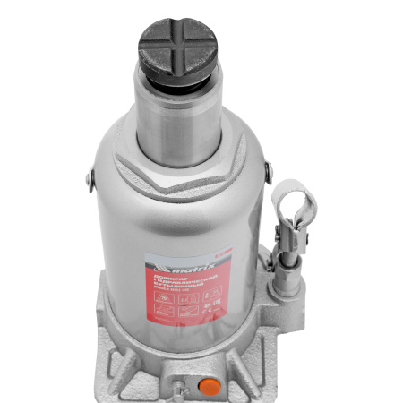 Домкрат гидравлический бутылочный, 20 т, h подъема 244-449 мм Matrix цена