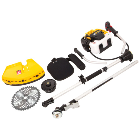 Триммер бензиновый DT 33S, 33 см3, 1.8 л. с, разъемная штанга, состоит из 2 частей Denzel цена