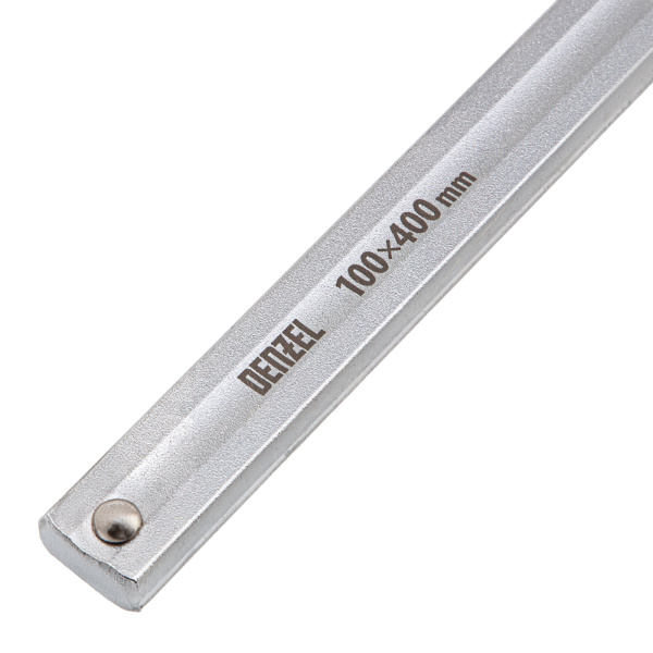 Струбцина F-образная, 100x400мм, кованая Denzel цена