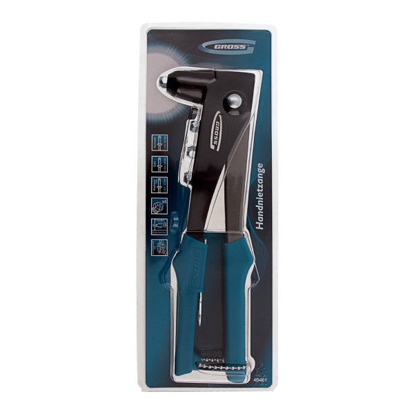 Заклепочник литой, заклепки 2.4-4.8 мм Gross цена