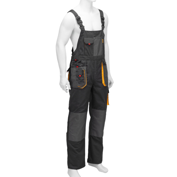 Полукомбинезон профессиональный рабочий, 65% полиэстер 35% хлопок, XXXL Denzel