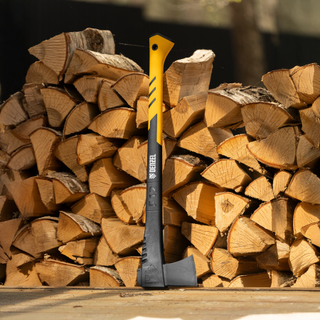 Топор-колун, F12, 2000 гр, двухкомпонентная рукоятка, 710 мм// Denzel цена