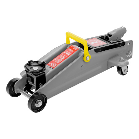 Домкрат гидравлический подкатной, 2 т, высота подъема 135-355 мм Matrix цена