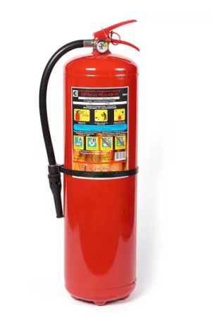 Огнетушитель воздушно-эмульсионный ОВЭ-10 (з) АВСЕ, летний (до +0°С)