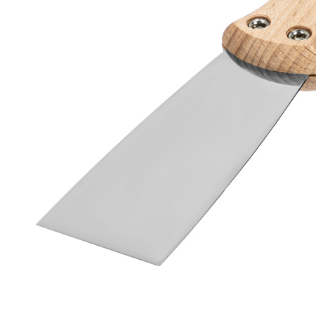 Шпательная лопатка из нержавеющей стали, 40 мм, буковая рукоятка, EFP Matrix цена