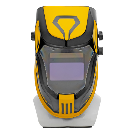 Щиток защитный лицевой (маска сварщика) F9, см. окно 100x60, Real Color, DIN 4-8/9-13// Denzel цена