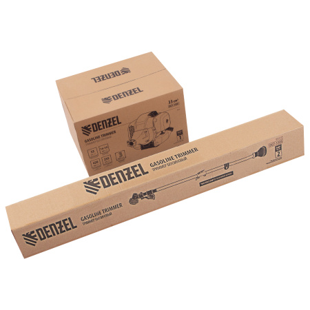 Триммер бензиновый DGT 330S, 33 см3, 1.8 л. с, разъемная штанга, состоит из 2 частей Denzel цена