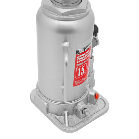 Домкрат гидравлический бутылочный, 15 т, высота подъема 230-460 мм Matrix цена