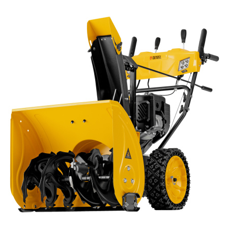 Бензиновая снегоуборочная машина SBM 610S PRO, 212 cc, электростартер, фара, обогрев Denzel
