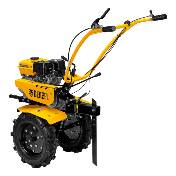 Мотоблок DPT-170S, 7 л.с., ремен.сцеп, фрез 3х4, ШОМ, передачи 2В/1Н Denzel