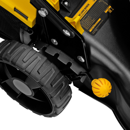 Газонокосилка бензиновая GLD-420, 146 см3, ширина 42 см, 40 л Denzel цена