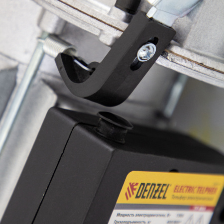 Тельфер электрический TF-800, 0.8 т, 1300 Вт, высота 12 м, 8 м/мин Denzel цена