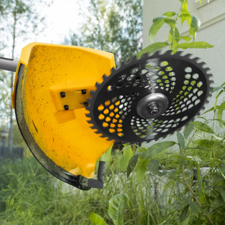 Триммер бензиновый DT 25, 25 см3, 1.3 л. с, неразъемная штанга, состоит из 2 частей Denzel цена