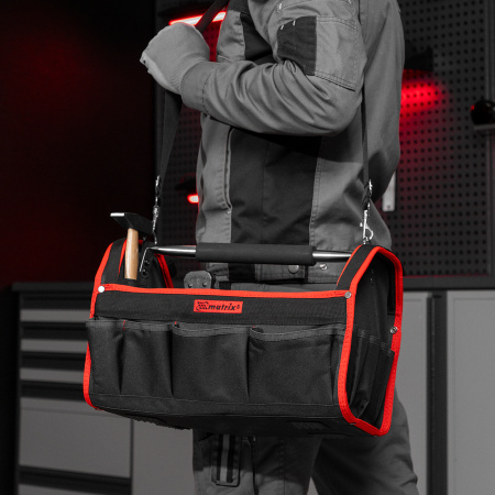 Переноска для инструмента каркасная 415 х 230 х 260 мм Matrix цена