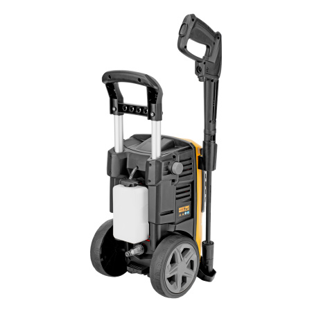 Моечная машина высокого давления R-180, 2200 Вт, 180 бар, 380 л/ч, колесная Denzel