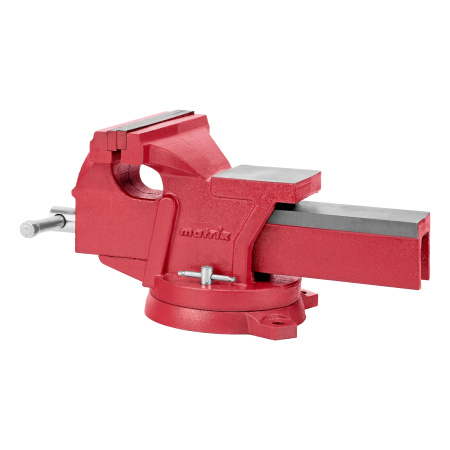 Тиски слесарные, 200 мм, поворотные, с наковальней Matrix