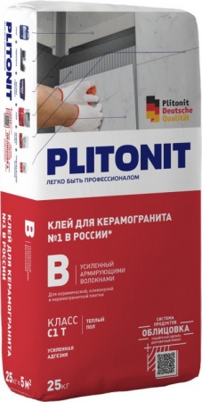 Клей плиточный Plitonit В экспресс быстротвердеющий 25 кг Клей плиточный Plitonit В экспресс быстротвердеющий 25 кг