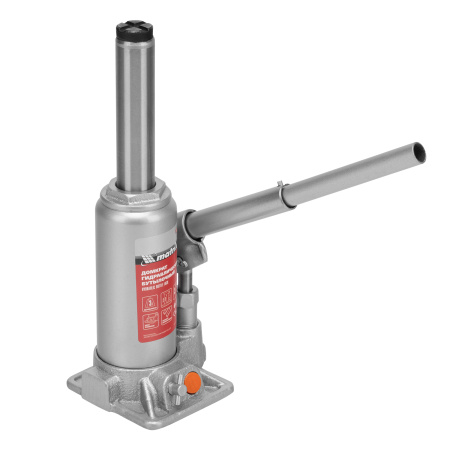 Домкрат гидравлический бутылочный, 3 т, h подъема 178-343 мм, в пластиковом кейсе Matrix цена