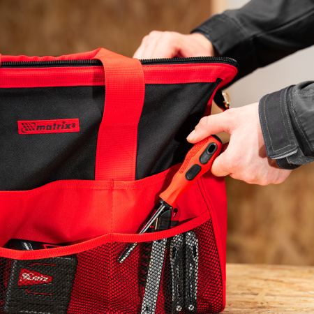 Сумка для инструмента, 18 карманов, 510 х 210 х 360 мм Matrix цена