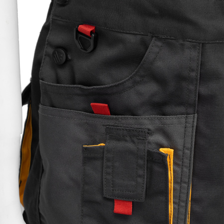 Полукомбинезон профессиональный рабочий, 65% полиэстер 35% хлопок, XXXL Denzel