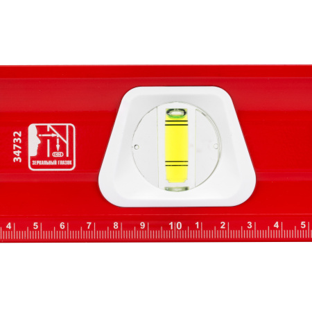 Уровень алюминиевый, магнит, фрезерованный, 3 глазка (1 зеркальный) двухкомпонентные рукоятки, 800 мм Matrix цена