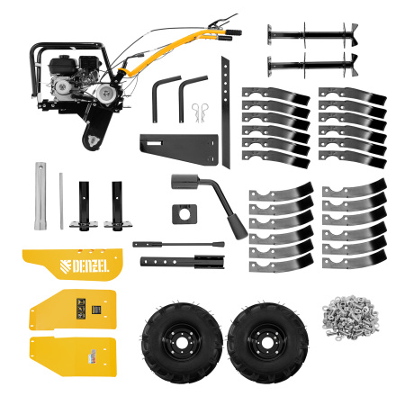 Мотоблок DPT-470S-PRO Denzel