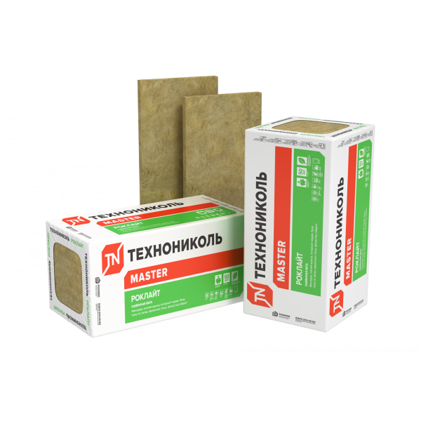 Технониколь Роклайт 1200х600х50 мм 8шт 5.76 м2 0.288 м3