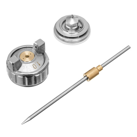 Комплект для краскораспылителя 57325 : сопло 1 мм, игла, форсунка Matrix цена