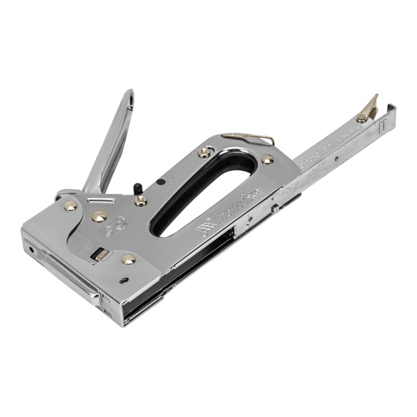 Степлер мебельный металлический регулируемый, тип скобы 53, 6-14 мм Matrix Professional цена