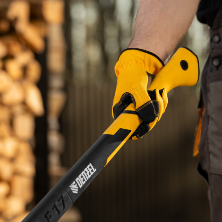 Колун, F17, 2500 гр, двухкомпонентная рукоятка, 710 мм// Denzel цена