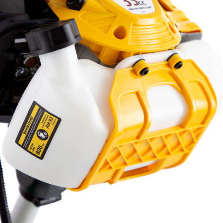 Триммер бензиновый DTL-33, 33 см3, неразъемная штанга Denzel цена