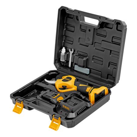 Секатор аккумуляторный, бесщет., CP-40BL, Li-Ion, 20 В, лезвия SK5 Denzel цена