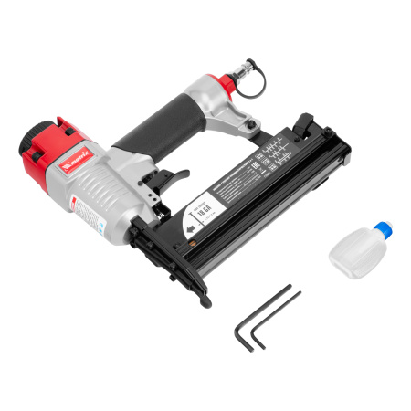 Нейлер-степлер пневматический 3 в 1, с регулировкой глубины забивания, гвозди 18GA, гвозди 16GA, скобы 18 GA Matrix цена