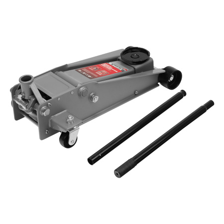 Домкрат гидравлический подкатной профессиональный, быстрый подъем, 3 т, 130-465 мм. Quick Matrix цена
