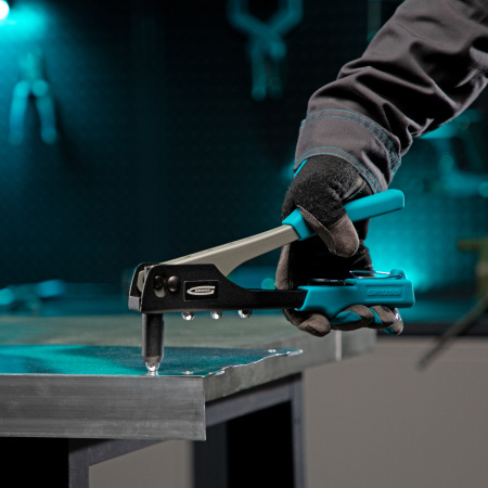 Заклепочник 258 мм, заклепки 2.4-4.8 мм Gross цена