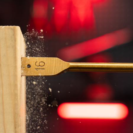 Набор сверл перовых по дереву, 10-12-16-18-20-25 мм, 6 шт, пластиковый кейс, Matrix