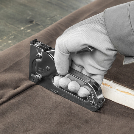 Степлер мебельный, тип скобы: 53, 4-8 мм Matrix цена