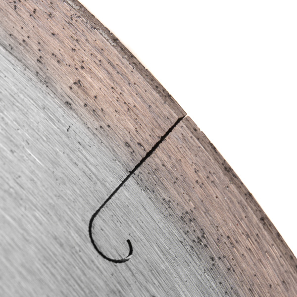 Диск алмазный, 230 х 22.2 мм, сплошной, мокрая резка Gross