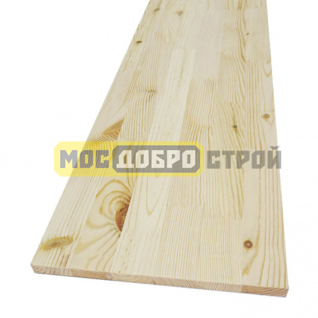 Мебельный щит 18х500х3000 мм Сосна АБ сучковый