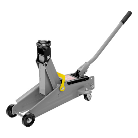 Домкрат гидравлический подкатной, 2 т, высота подъема 135-355 мм Matrix цена