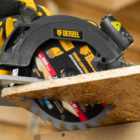 Пильный диск по дереву ф185х 20 мм, 24 зубьев Denzel