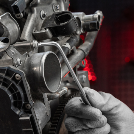 Набор ключей имбусовых Torx , 9 шт, T10-T50, CrV, экстра-длинные с сатинированным покрытием Matrix