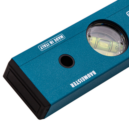 Уровень алюминиевый усиленный, 400 мм, 3 глазка Gross цена