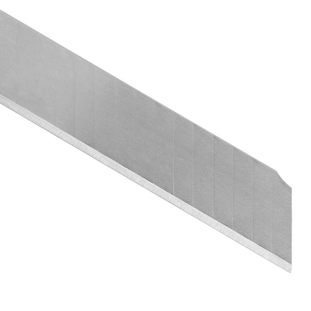 Лезвия, 18 мм, сталь SK5 - 0,5 мм, многосегментные, 10 штук Denzel