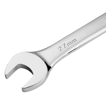 Ключ комбинированный, с трещеткой, 27 мм Denzel