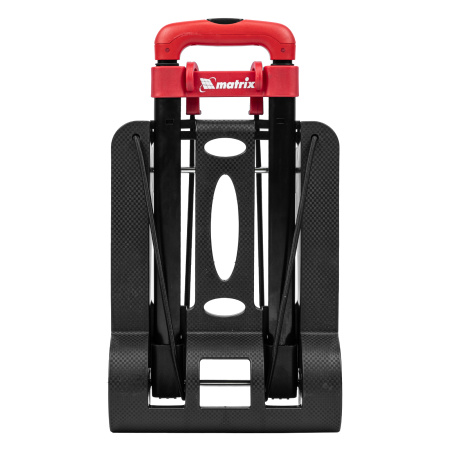 Тележка хозяйственная, складная, 4 колесная, грузоподъемность 40 кг Matrix цена