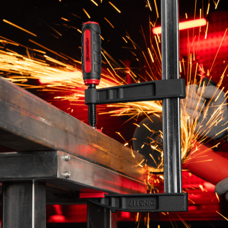 Струбцина F-образная, 800 х 120 х 900 мм Matrix цена